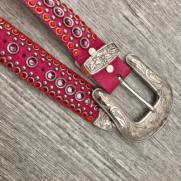 Kippy’s Pink Rhinestone Cowboy Belt Size 36